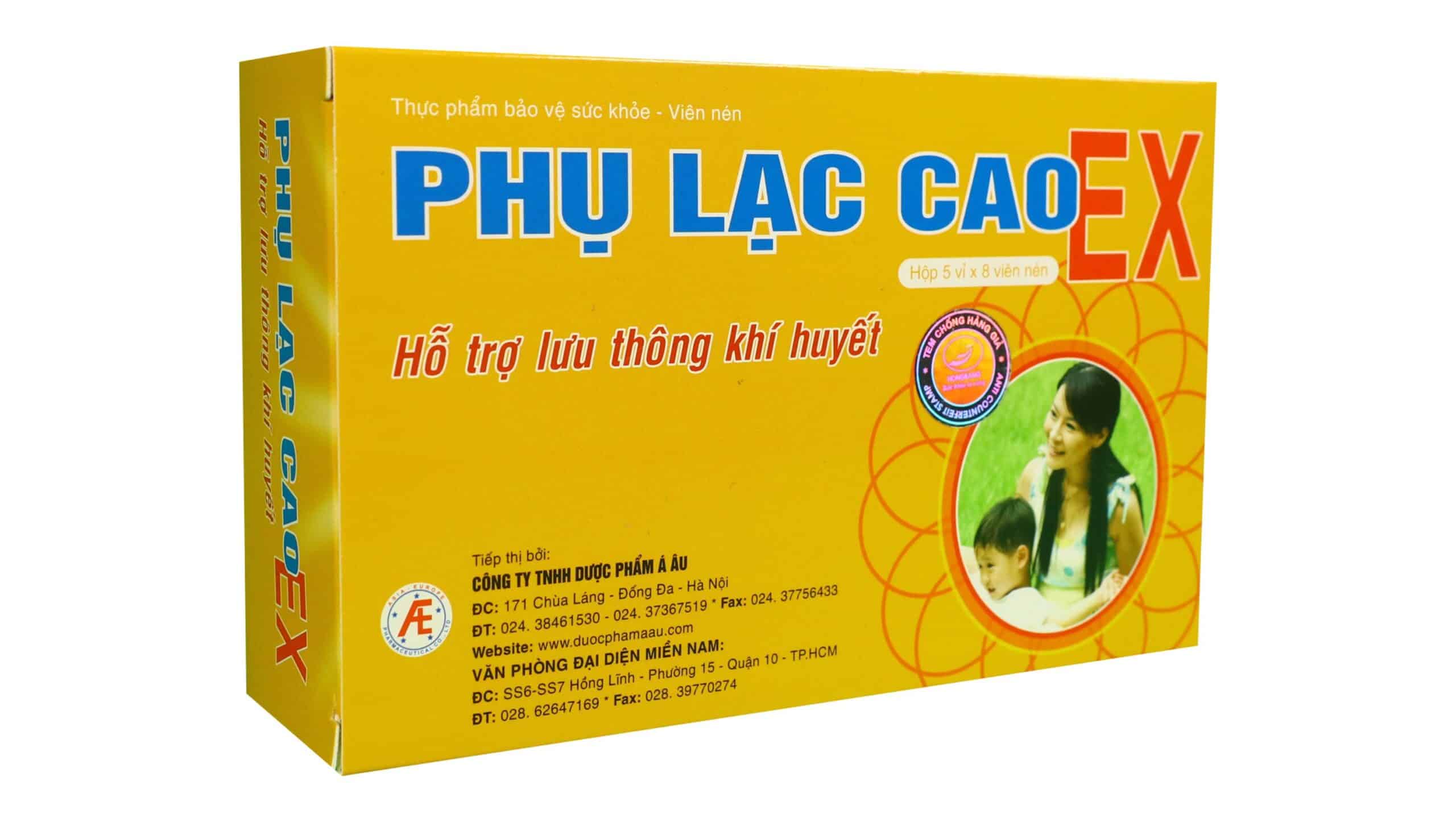 phụ lac cao EX