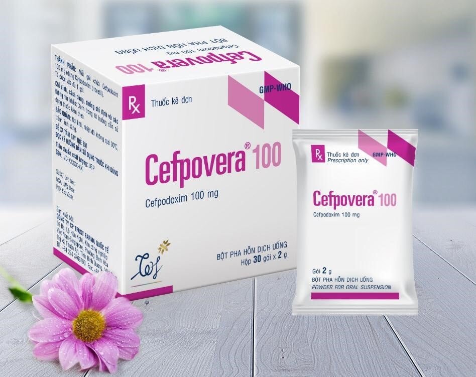 cefpovera100 thuốc điều trị trẻ em
