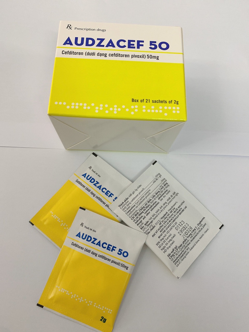 thuốc Audzacef 50mg