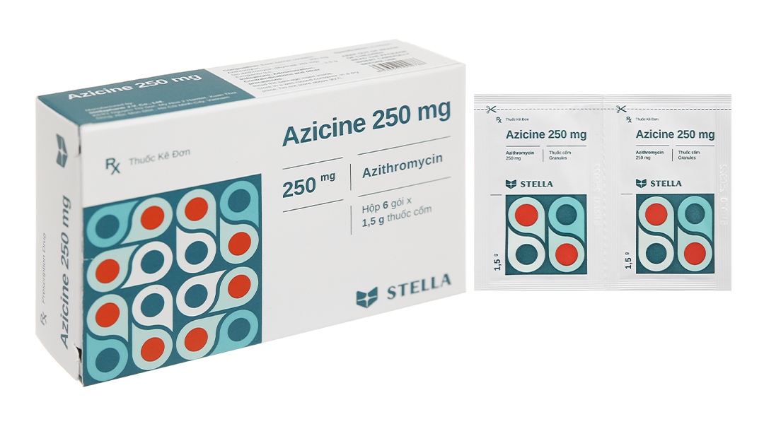 thuốc Azicine 250mg (gói)