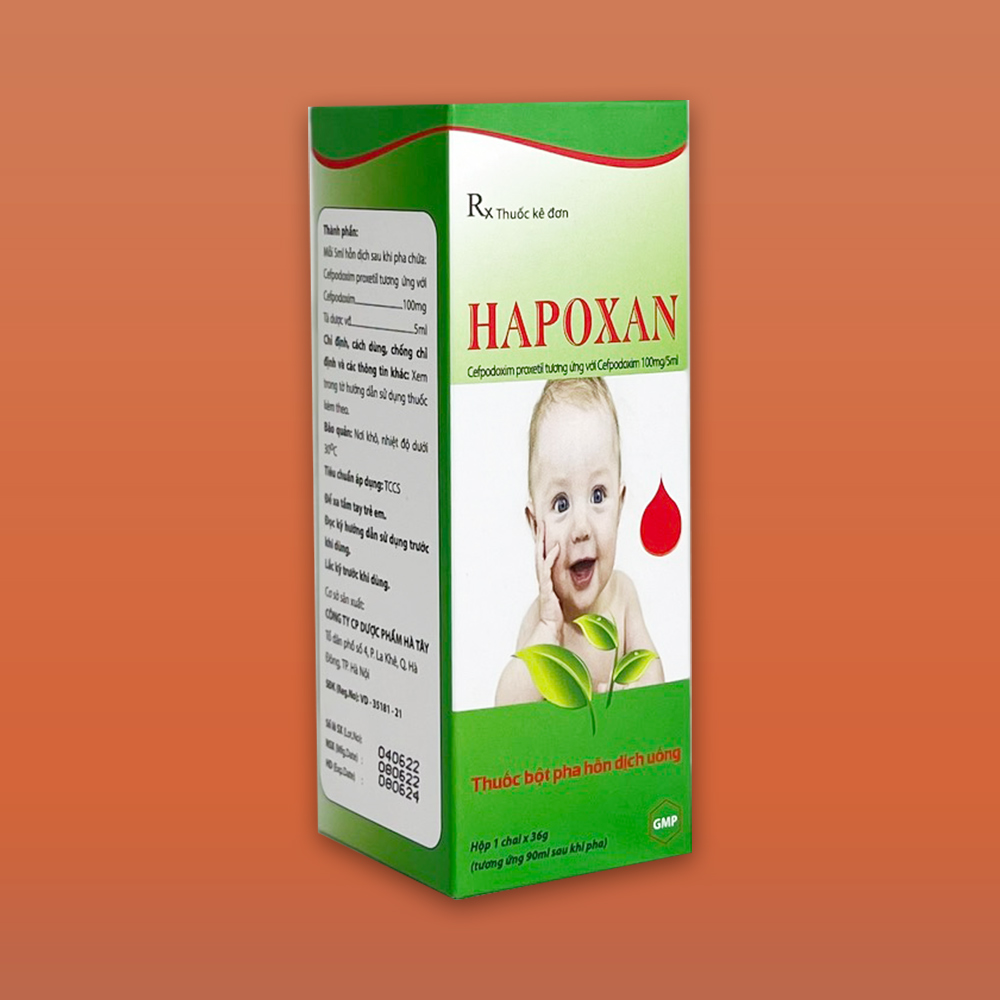 thuốc hapoxan kháng sinh cefpodoxim