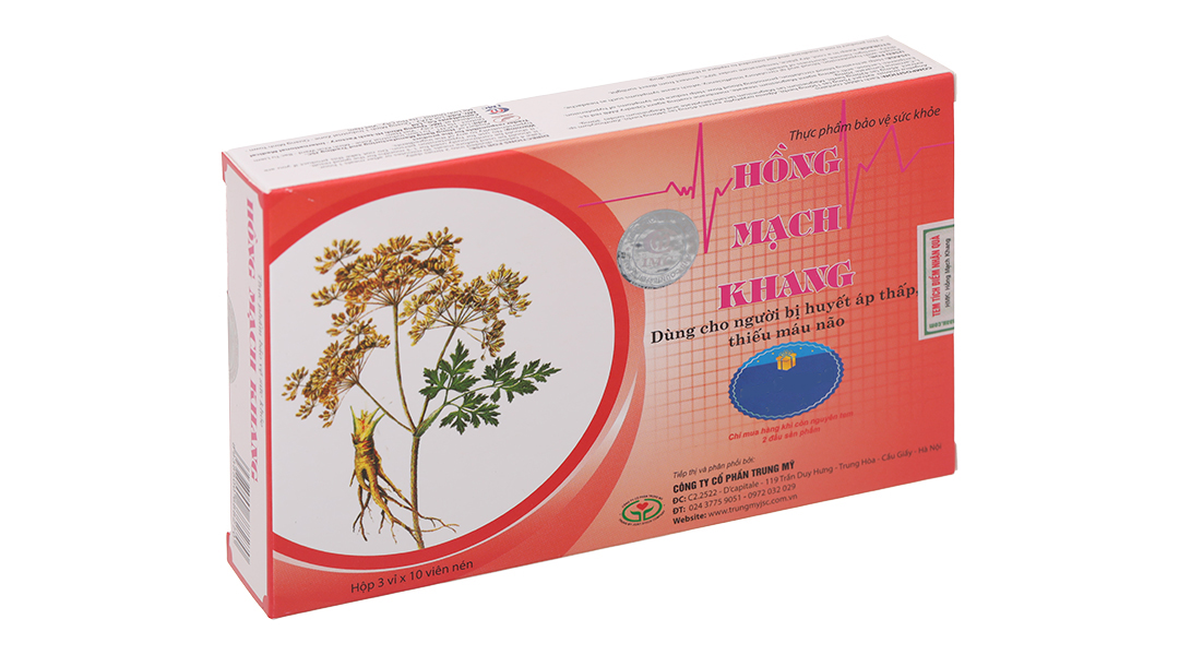 Viên uống Hồng Mạch Khang